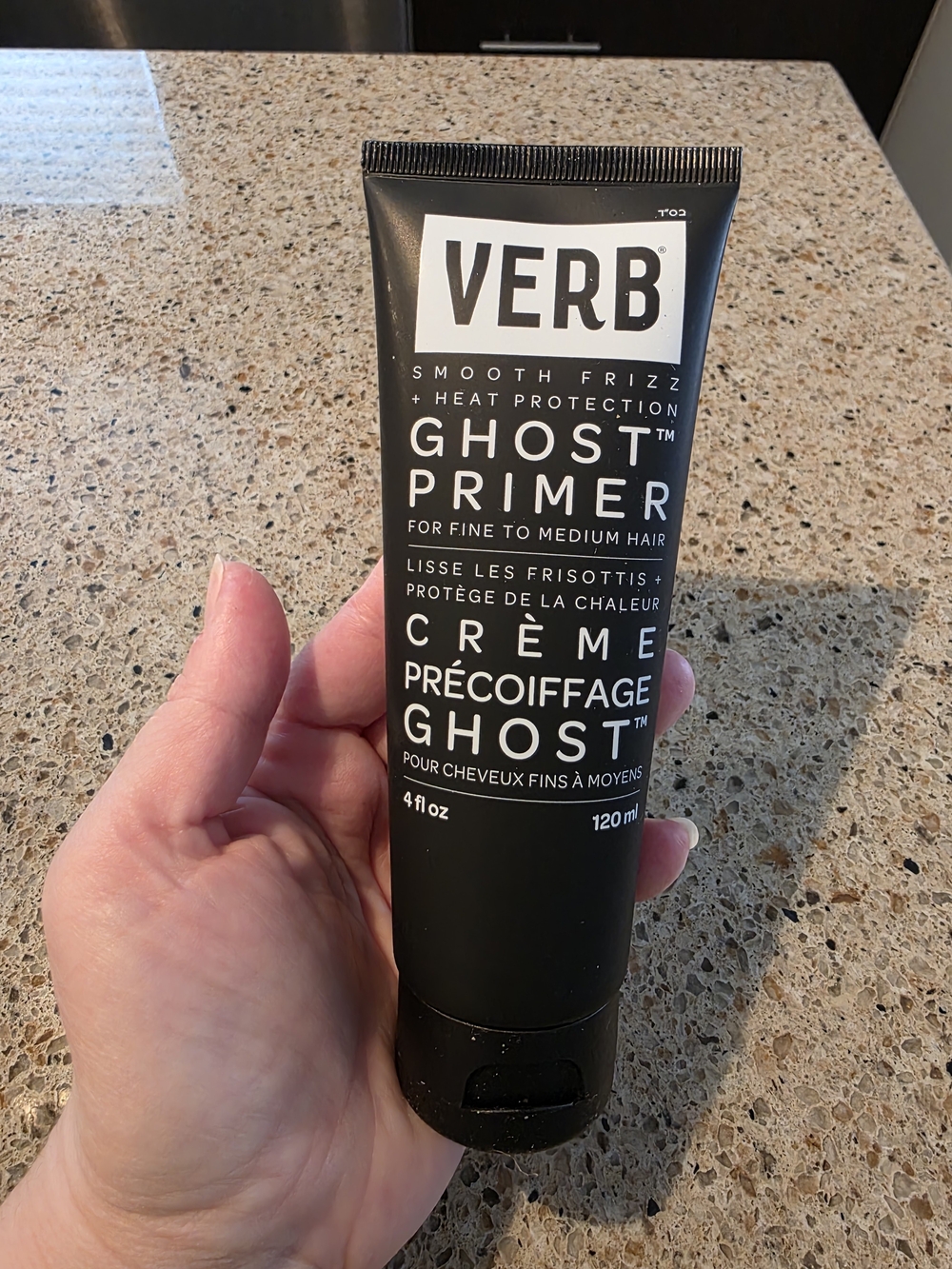Verb Ghost Primer Smooth Frizz + Heat Protection Cream -